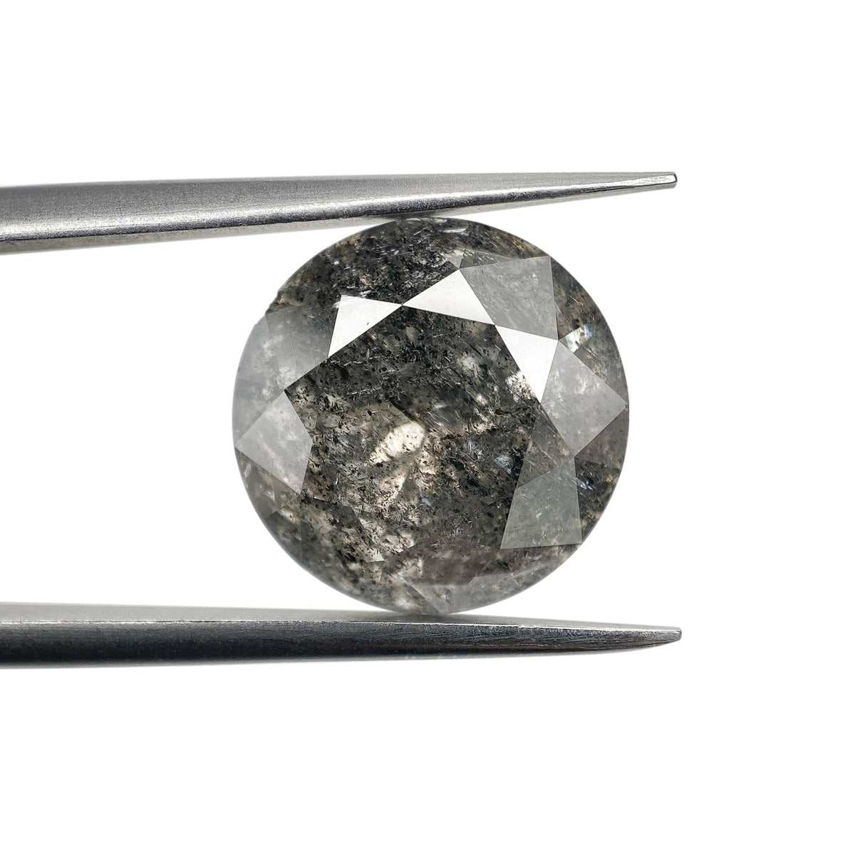 5.86ct | Rustic  Round Shape Brilliant Cut Diamond - Modern Rustic Diamond