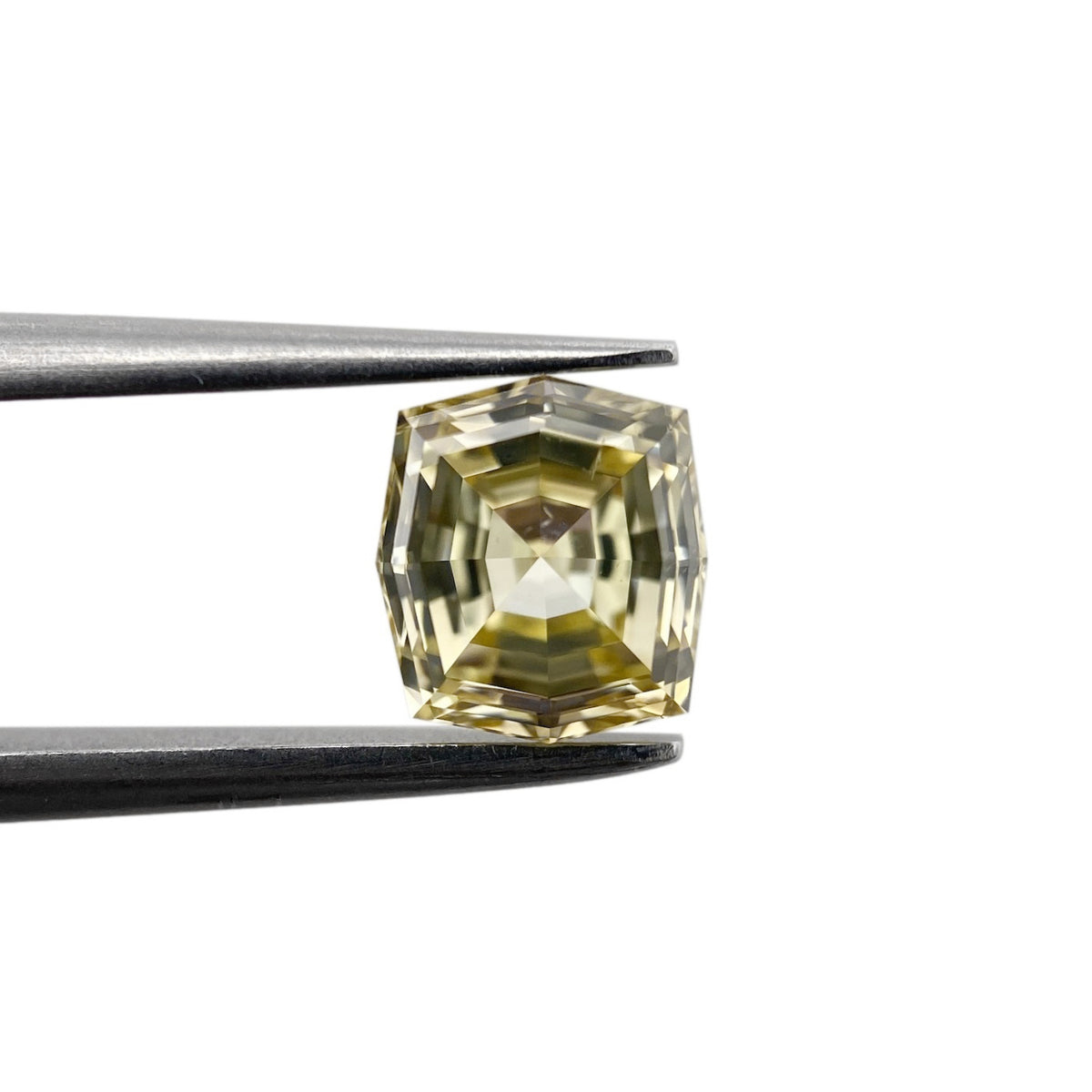 1.16ct | Yellow VS-SI Octagonal Shape Step Cut Diamond - Modern Rustic Diamond