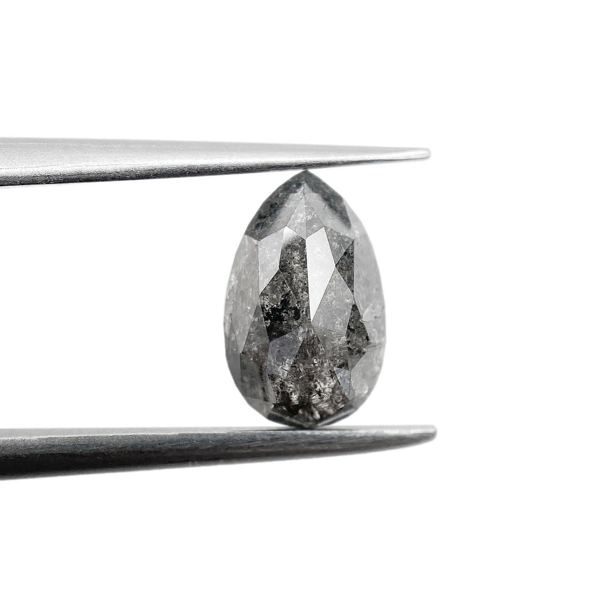 1.23ct | Rustic  Pear Shape Rose Cut Diamond - Modern Rustic Diamond