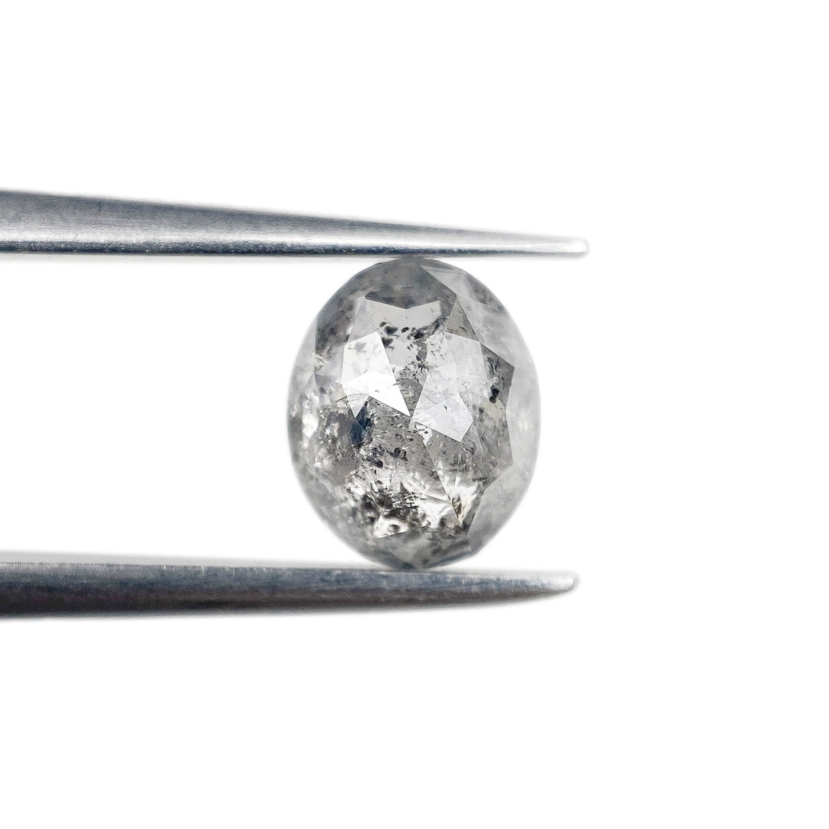 1.16ct | Rustic Oval Shape Rose Cut Diamond - Modern Rustic Diamond