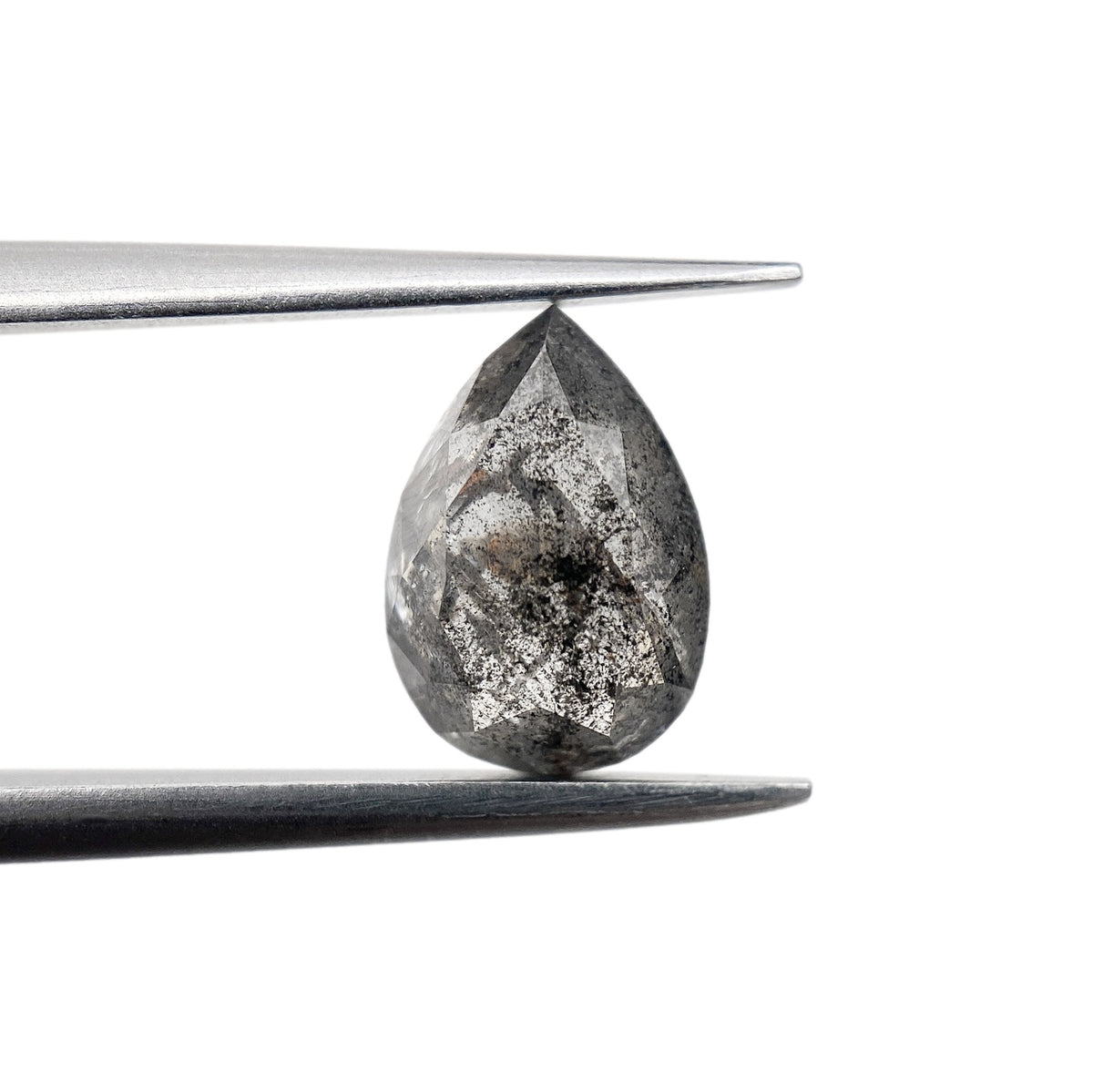 1.48ct | Rustic  Pear Shape Rose Cut Diamond - Modern Rustic Diamond