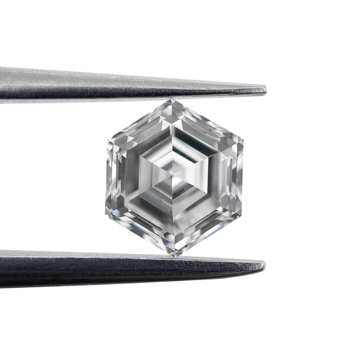 1.00ct | K/VS1 Hexagon Shape Step Cut Diamond (GIA) - Modern Rustic Diamond