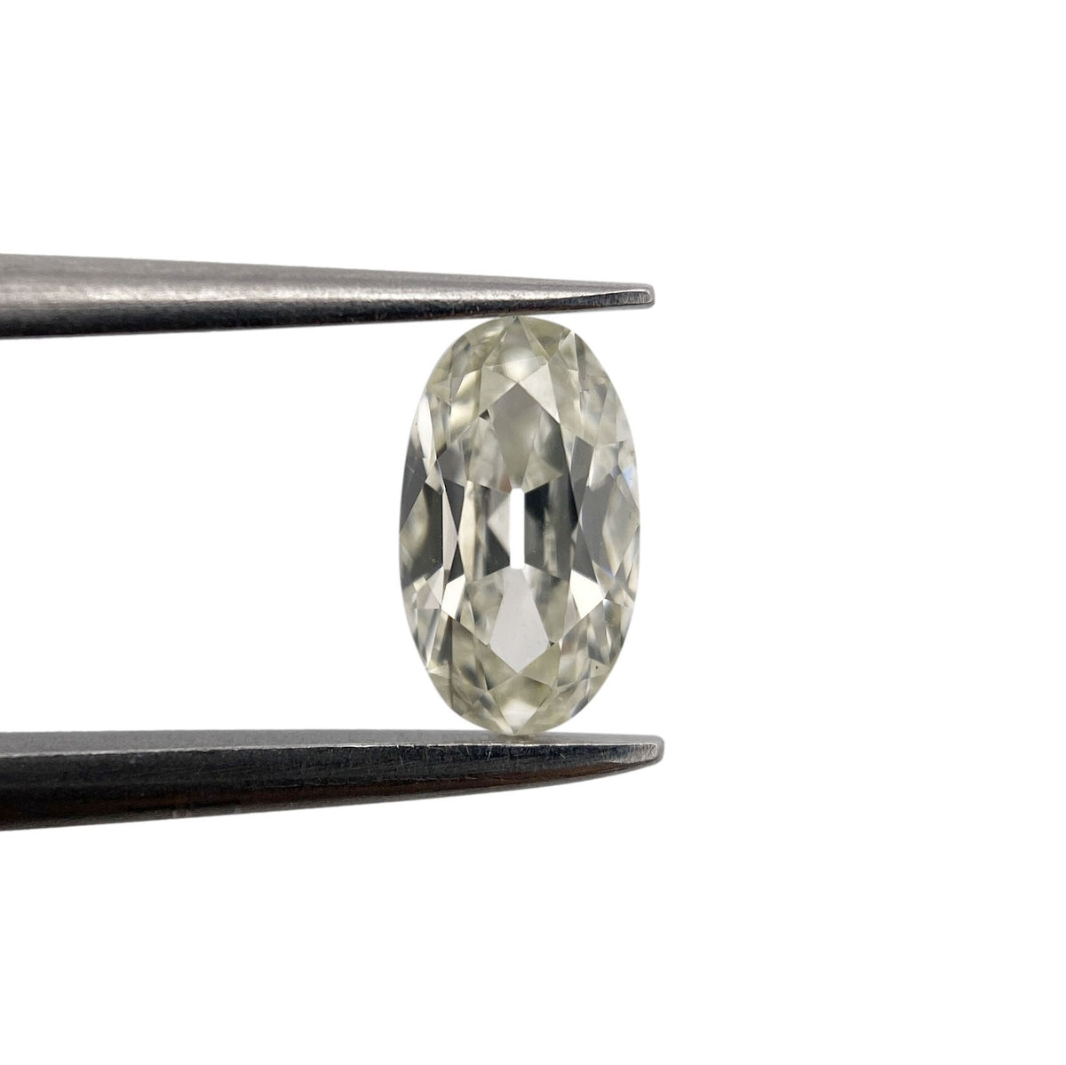0.59ct | H-I/VVS Oval Shape Old Mine Cut Diamond - Modern Rustic Diamond