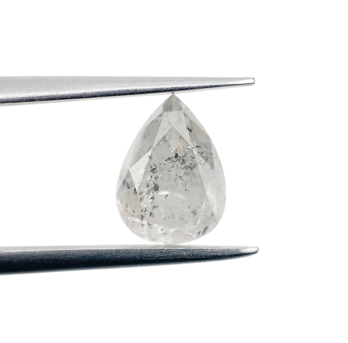 1.79ct | Rustic Pear Shape Brilliant Cut Diamond - Modern Rustic Diamond