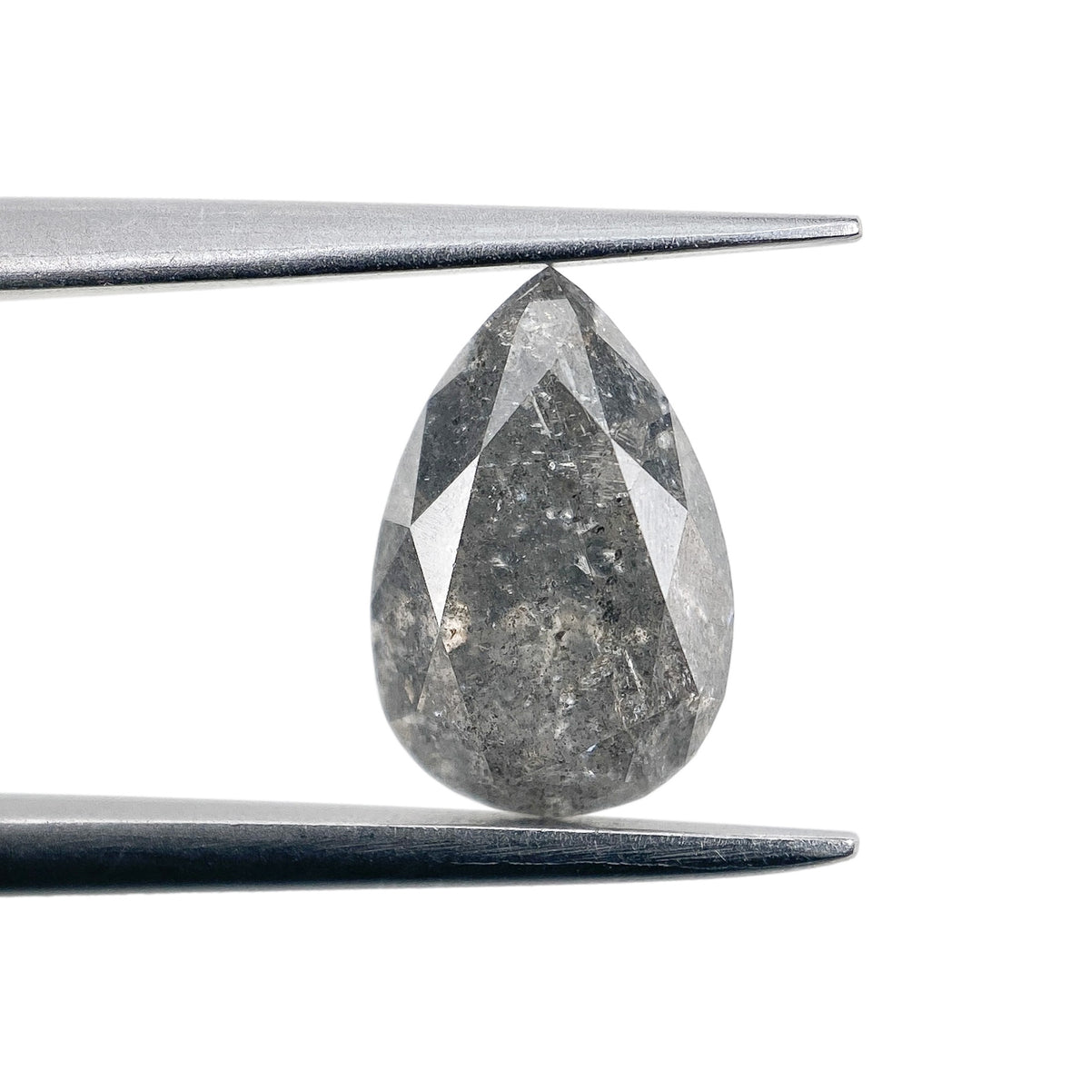 1.59ct | Rustic Pear Shape Brilliant Cut Diamond - Modern Rustic Diamond