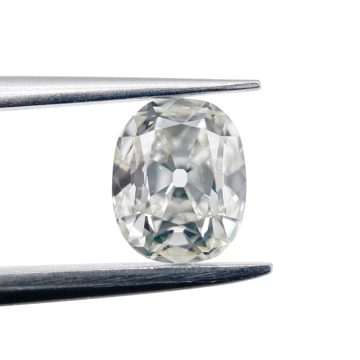 1.01ct | L/SI1 Cushion Shape Old Mine Cut Diamond (GIA) - Modern Rustic Diamond