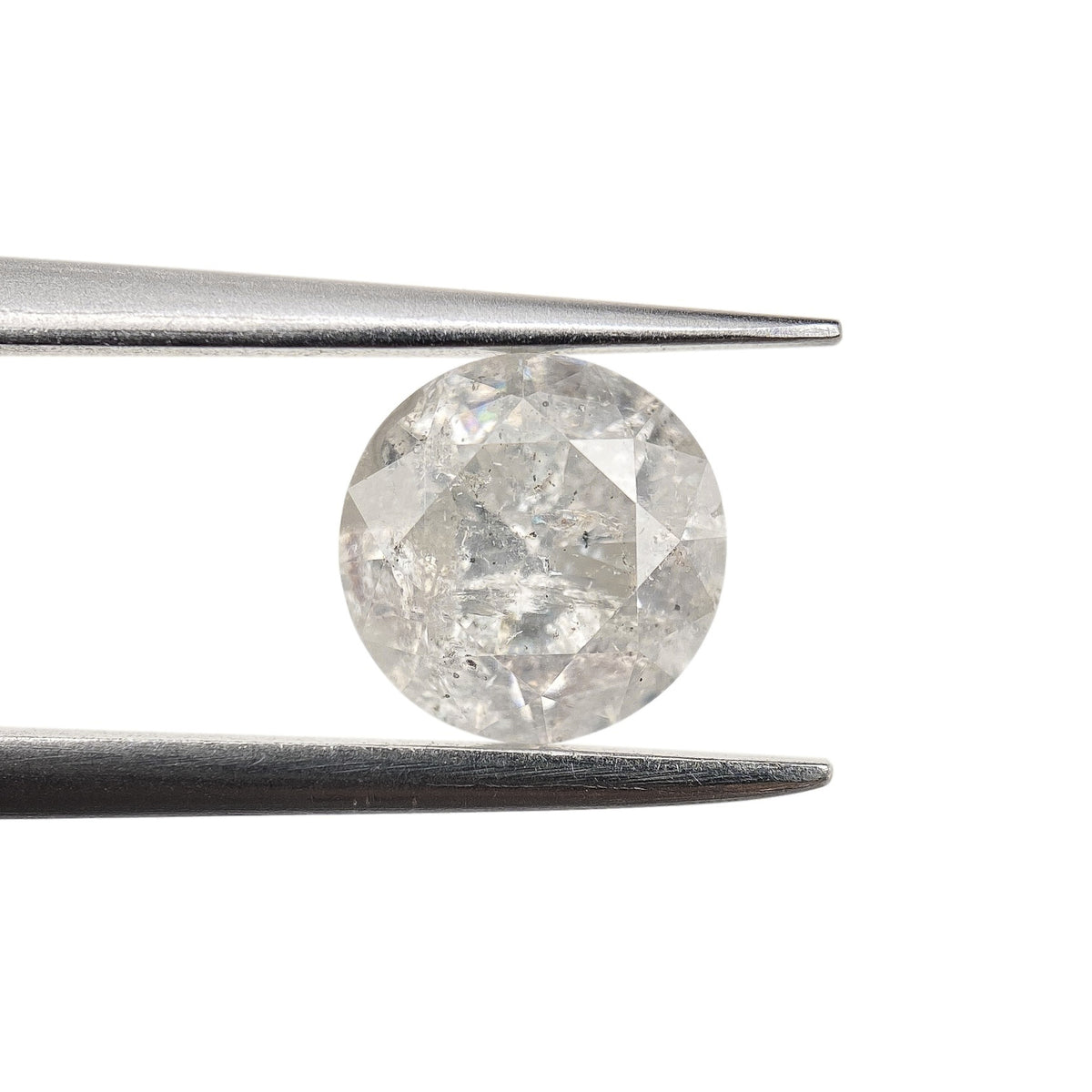 1.28ct | Rustic  Round Shape Brilliant Cut Diamond - Modern Rustic Diamond