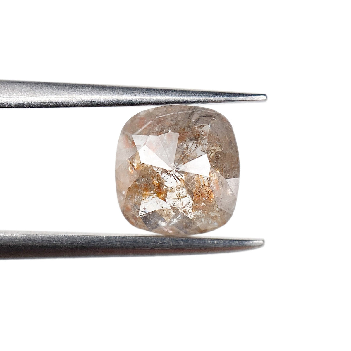 1.30ct | Rustic  Cushion Shape Rose Cut Diamond - Modern Rustic Diamond