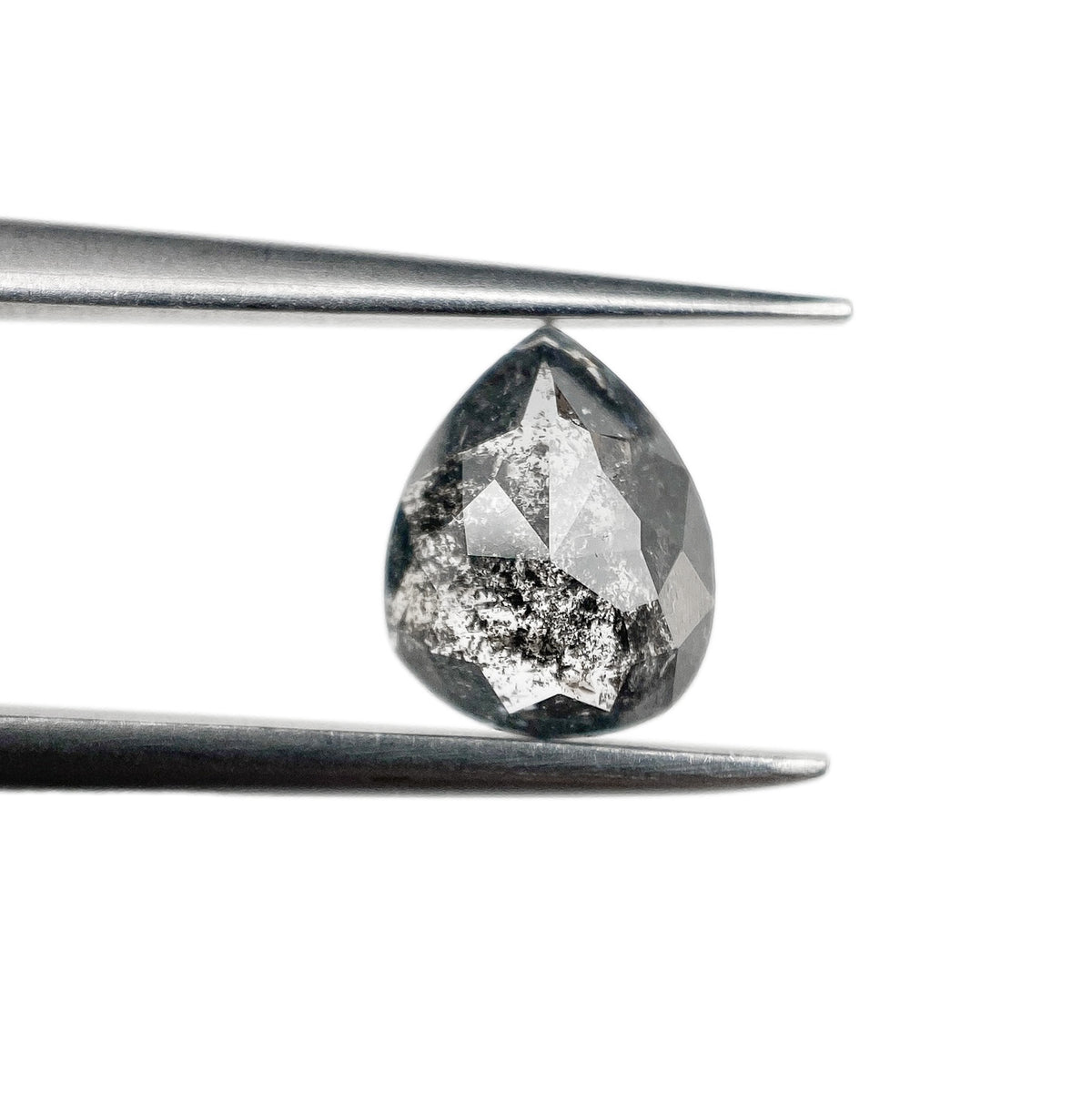 0.92ct | Rustic  Pear Shape Rose Cut Diamond - Modern Rustic Diamond