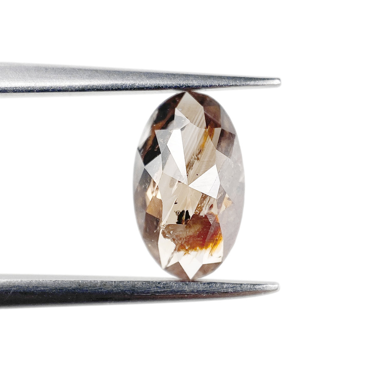 1.03ct | Rustic Oval Shape Rose Cut Diamond - Modern Rustic Diamond