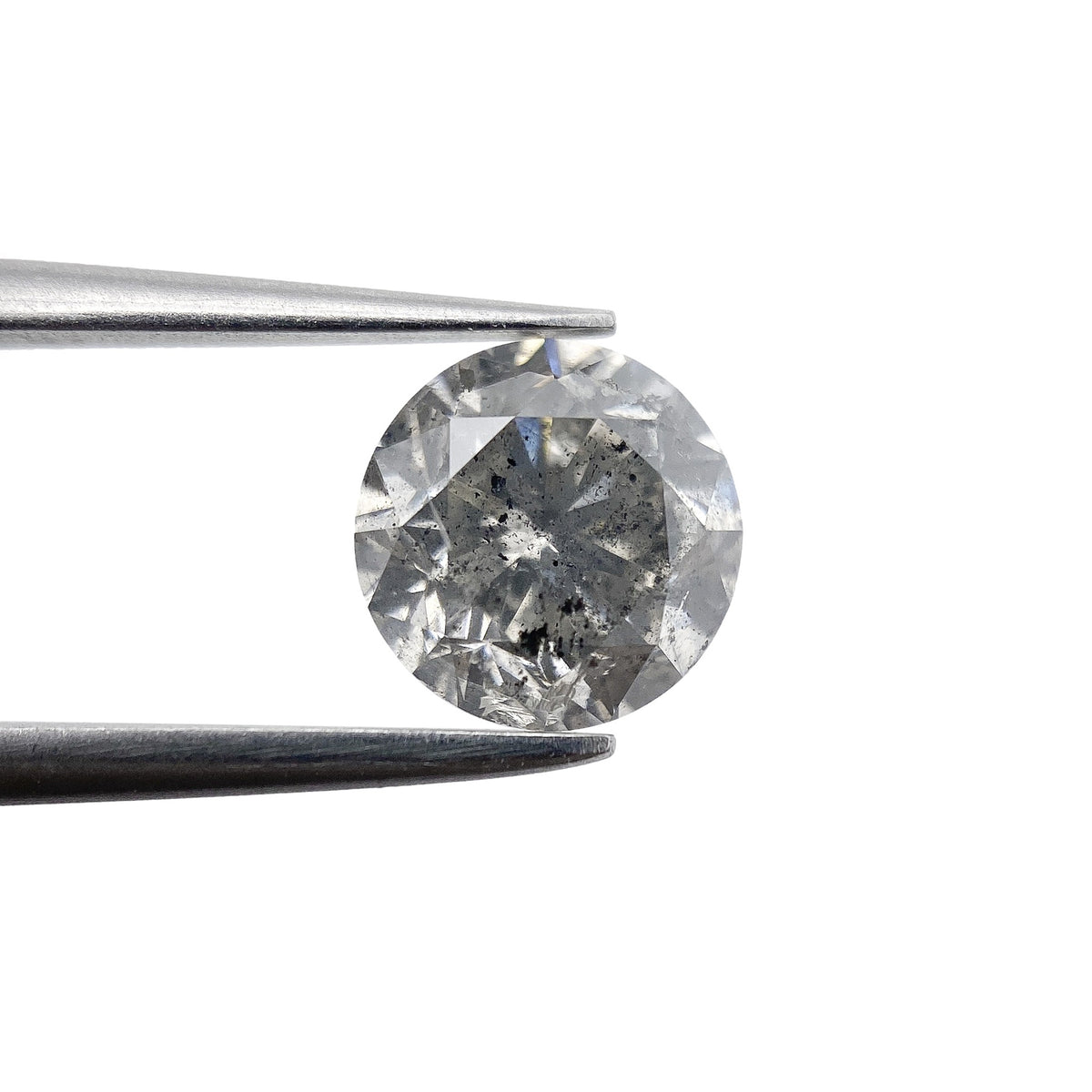 1.54ct | Rustic  Round Shape Brilliant Cut Diamond - Modern Rustic Diamond