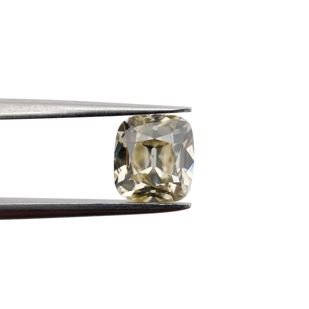 1.76ct | S-T/VS2 Cushion Shape Old Mine Cut Diamond (GIA) - Modern Rustic Diamond