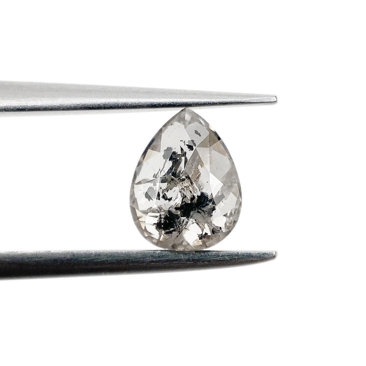 0.86ct | Rustic Pear Shape Brilliant Cut Diamond - Modern Rustic Diamond