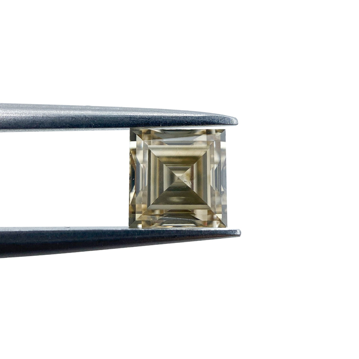 1.01ct | Champagne VS Carre Shape Step Cut Diamond - Modern Rustic Diamond