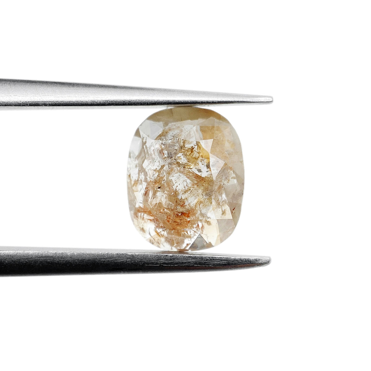 1.23ct | Rustic  Cushion Shape Rose Cut Diamond - Modern Rustic Diamond