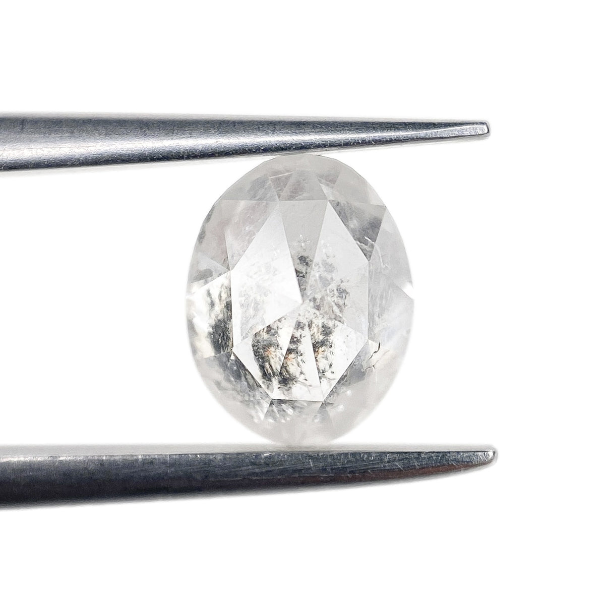 1.05ct | Rustic Oval Shape Rose Cut Diamond - Modern Rustic Diamond