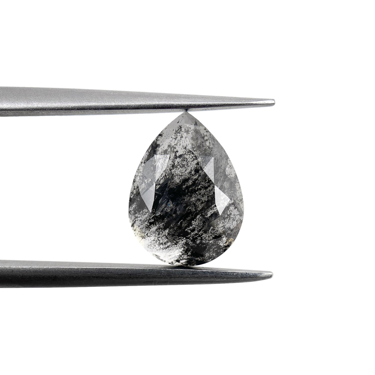 1.82ct | Rustic  Pear Shape Rose Cut Diamond - Modern Rustic Diamond