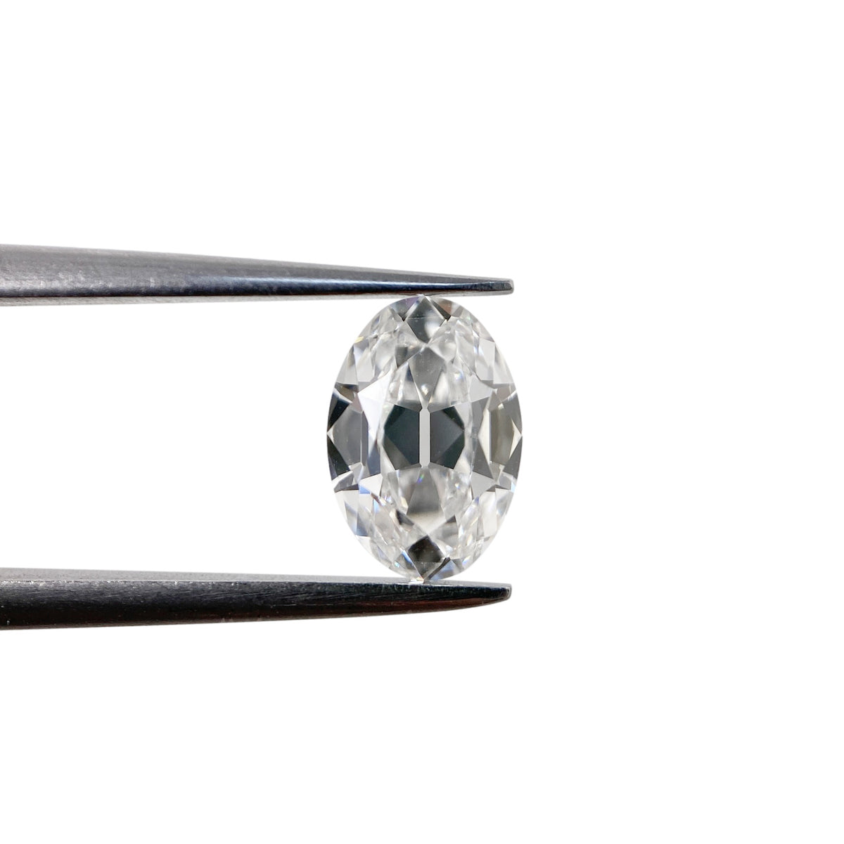 1.30ct | F/VS1 Oval Shape Old Mine Cut Diamond (GIA) - Modern Rustic Diamond