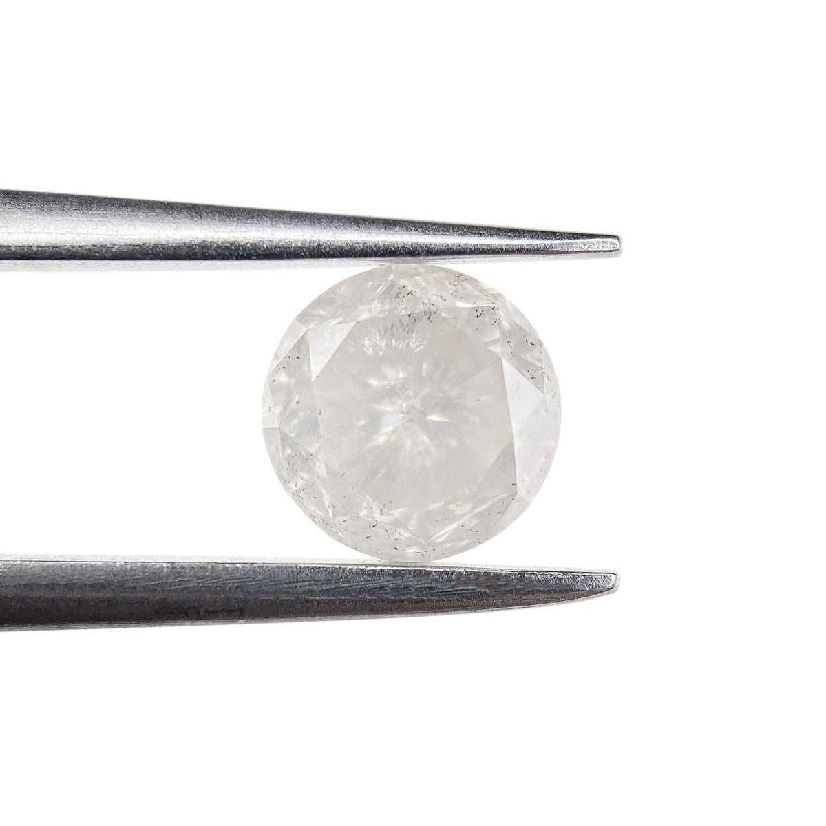 1.00ct | Rustic Round Shape Brilliant Cut Diamond - Modern Rustic Diamond