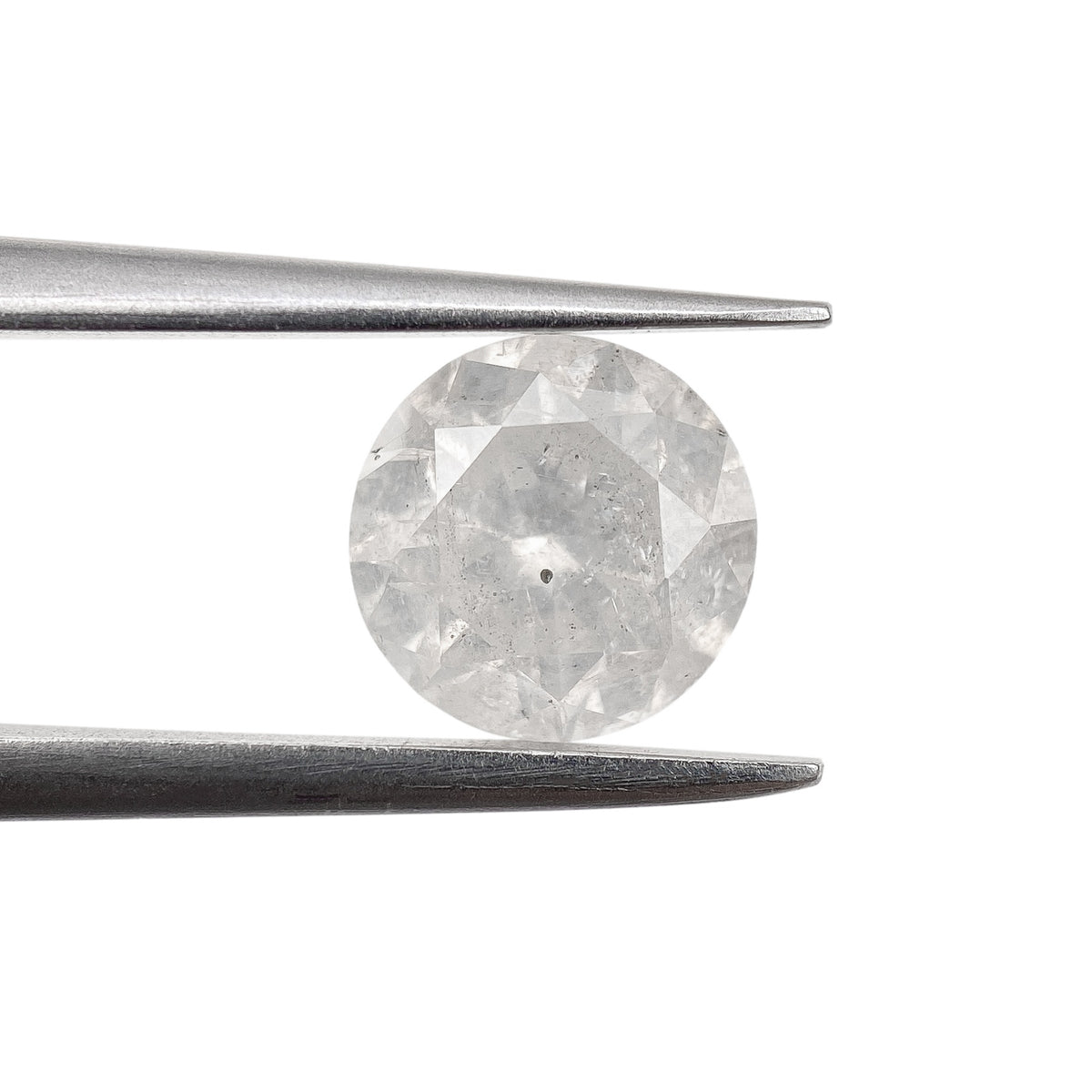 1.40ct | Rustic  Round Shape Brilliant Cut Diamond - Modern Rustic Diamond
