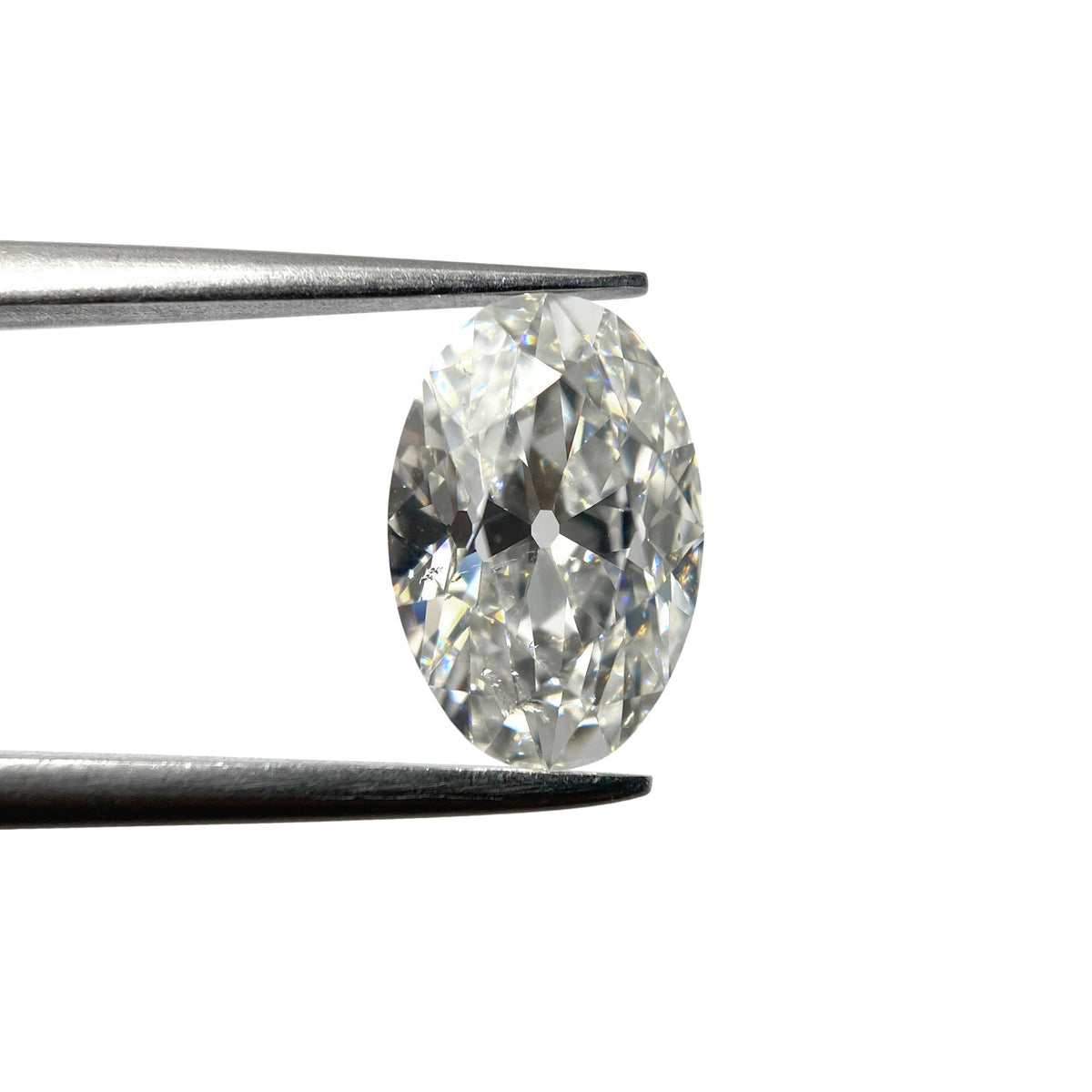 2.00ct | E-F/SI Oval Shape Old Mine Cut Diamond - Modern Rustic Diamond
