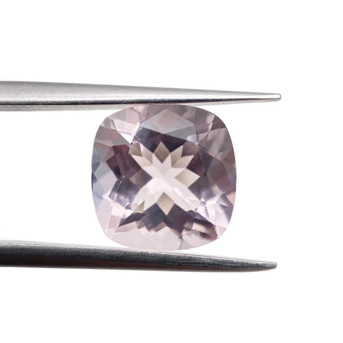 2.79ct |  Cushion Shape  Morganite - Modern Rustic Diamond