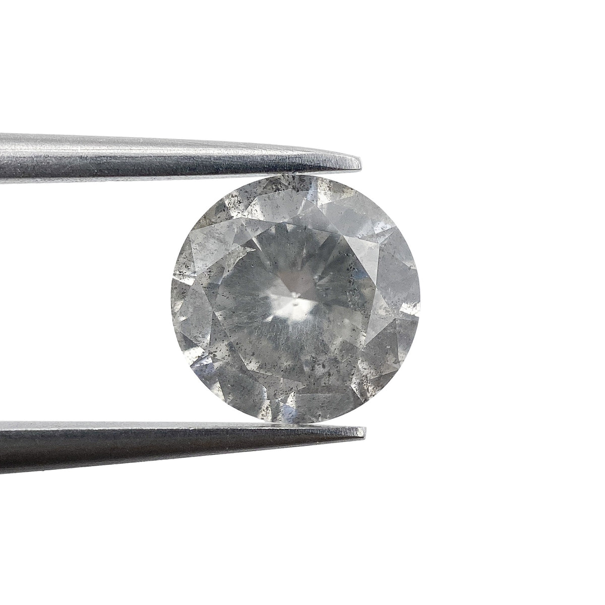 1.52ct | Rustic  Round Shape Brilliant Cut Diamond - Modern Rustic Diamond