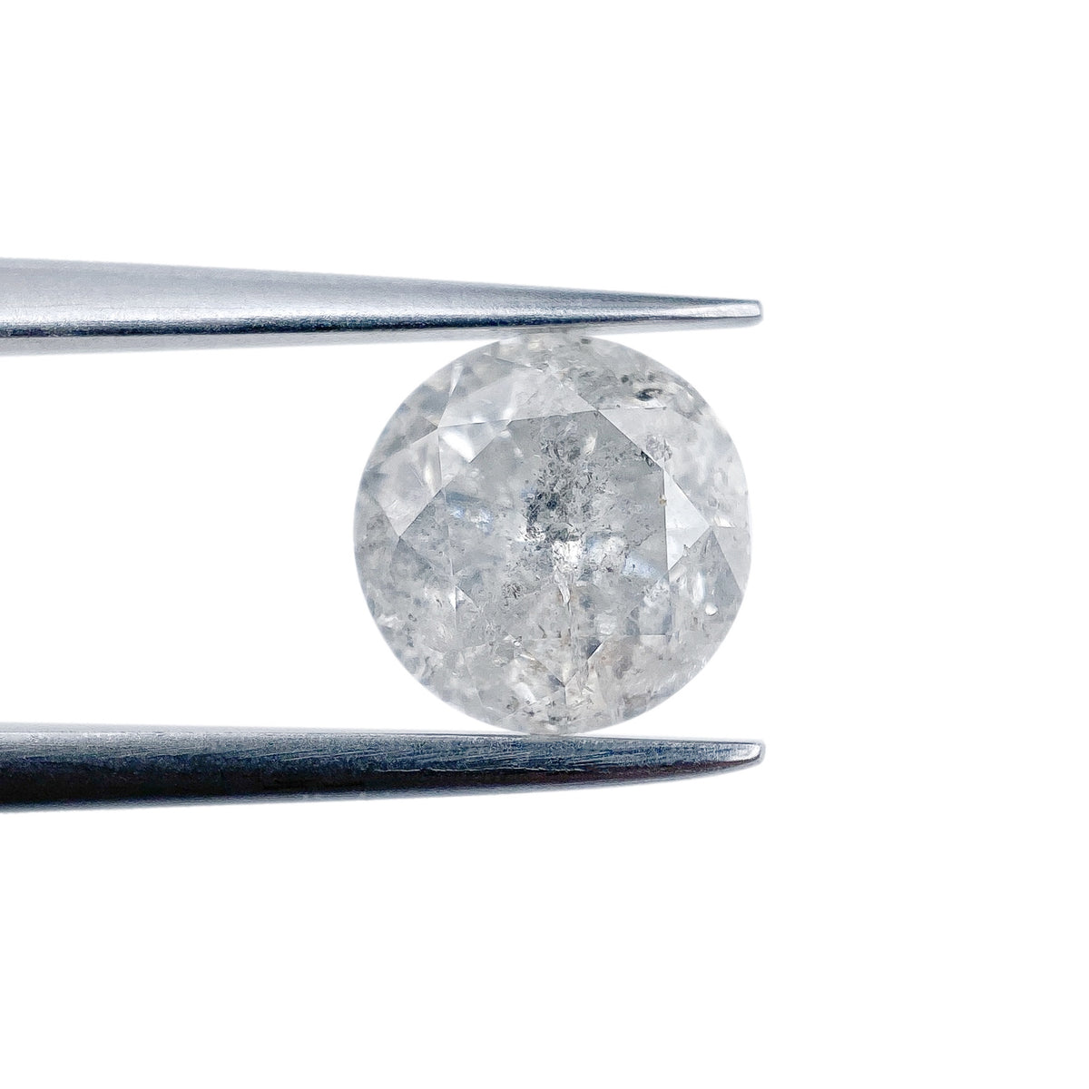 1.64ct | Rustic Round Shape Brilliant Cut Diamond - Modern Rustic Diamond
