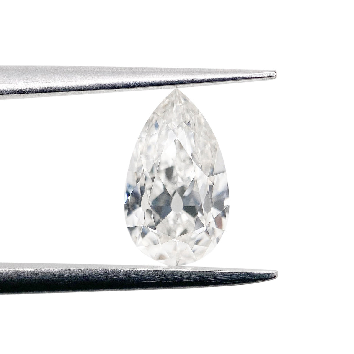 1.18ct | H/VS1 Pear Shape Old Mine Cut Diamond (IGI) - Modern Rustic Diamond