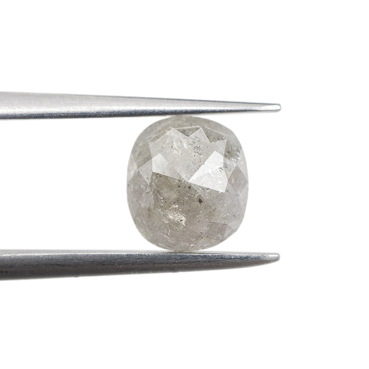 1.30ct | Rustic  Cushion Shape Rose Cut Diamond - Modern Rustic Diamond