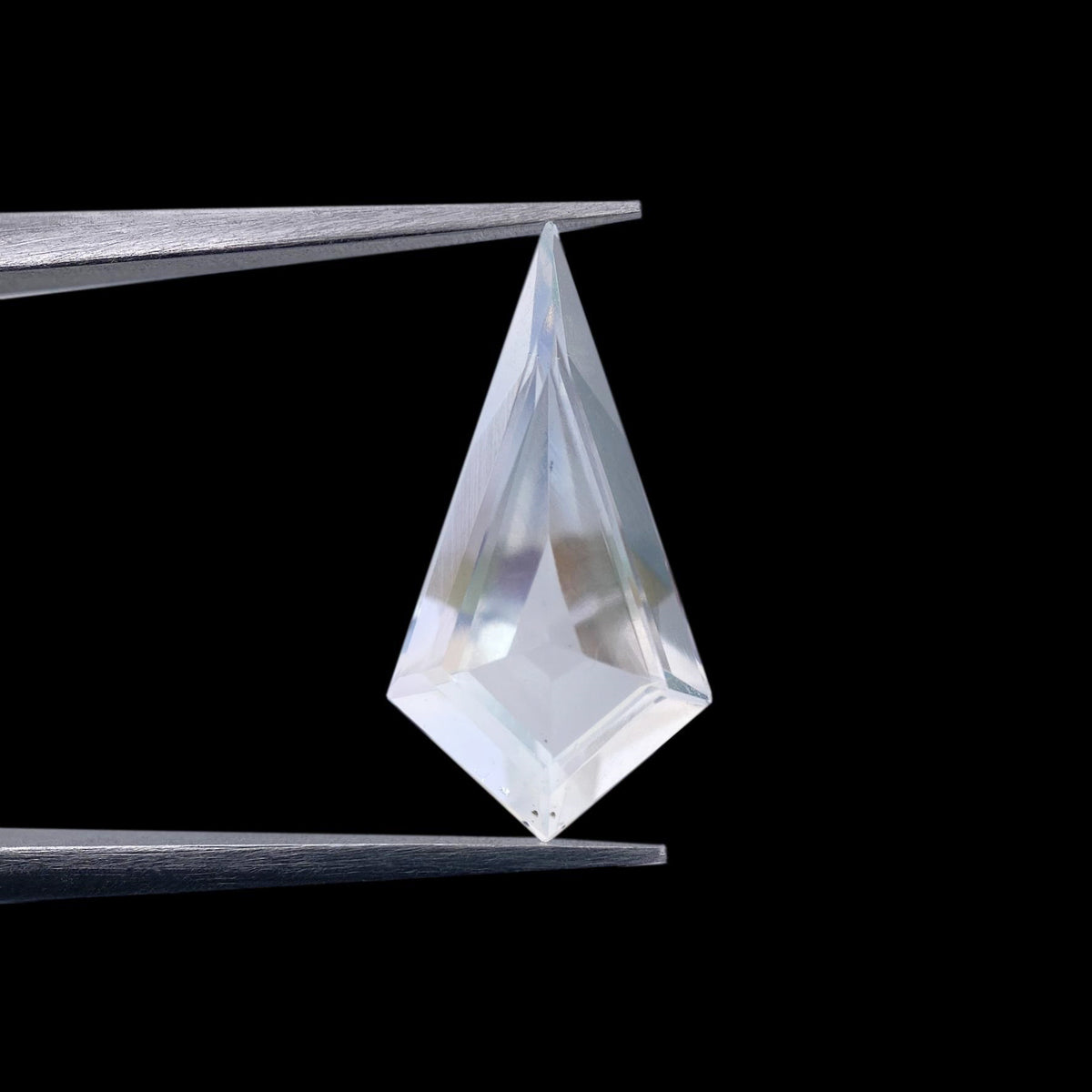 1.93ct |  Kite Shape Step Cut Moonstone - Modern Rustic Diamond