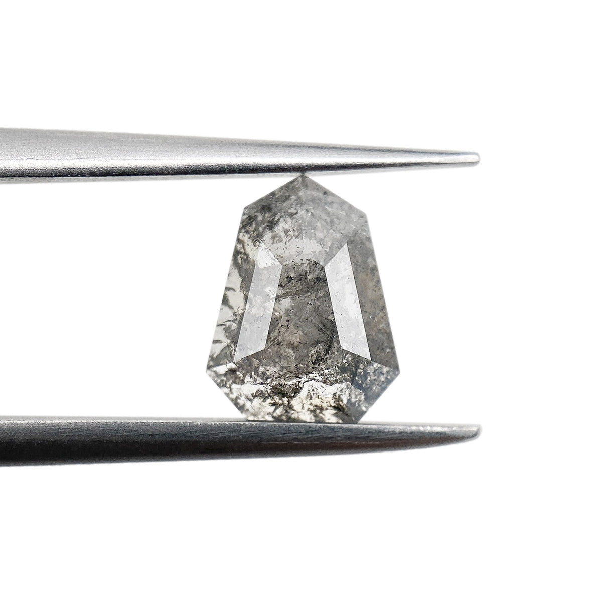 1.20ct | Rustic  Shield Shape Rose Cut Diamond - Modern Rustic Diamond