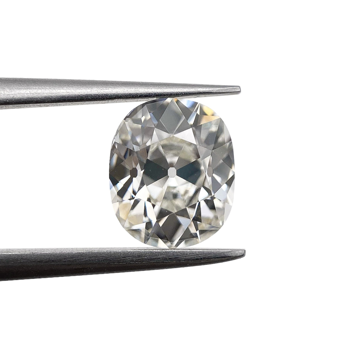 1.53ct | H/VS1 Cushion Shape Old Mine Cut Diamond (GIA) - Modern Rustic Diamond
