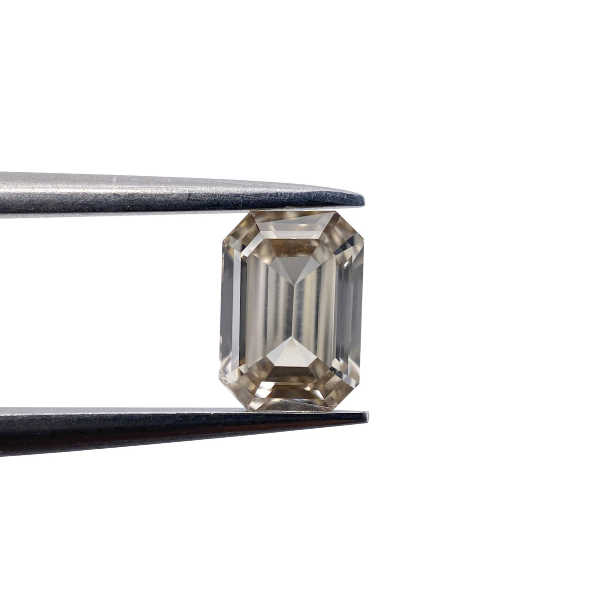 1.01ct | Champagne VS Emerald Shape Step Cut Diamond - Modern Rustic Diamond