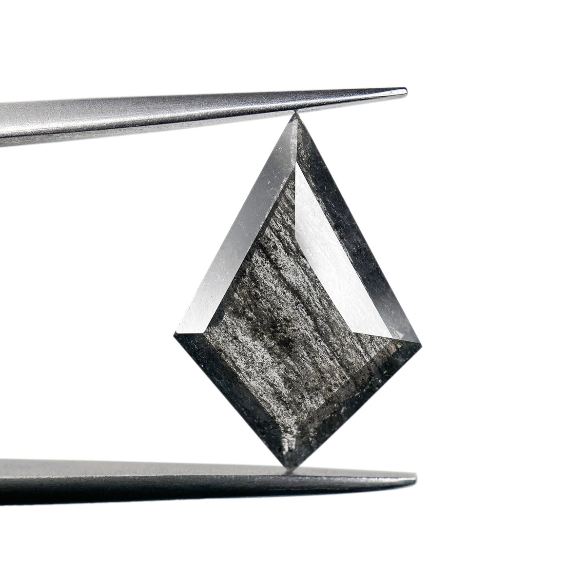 2.96ct | Rustic Kite Shape Step Cut Diamond - Modern Rustic Diamond