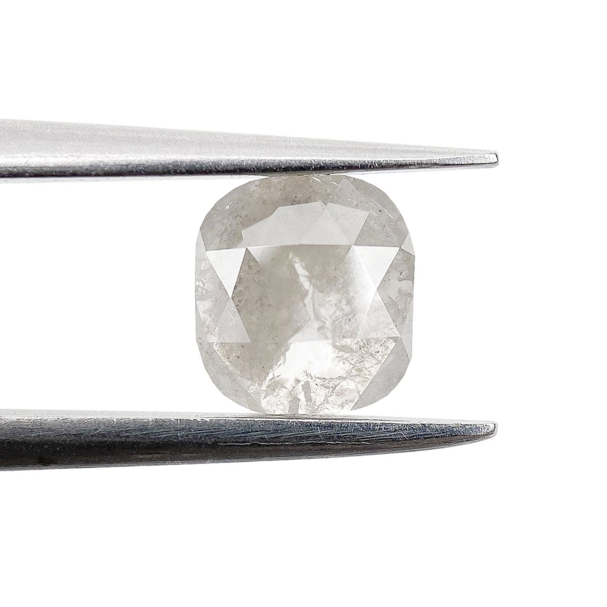 0.75ct | Rustic  Cushion Shape Rose Cut Diamond - Modern Rustic Diamond