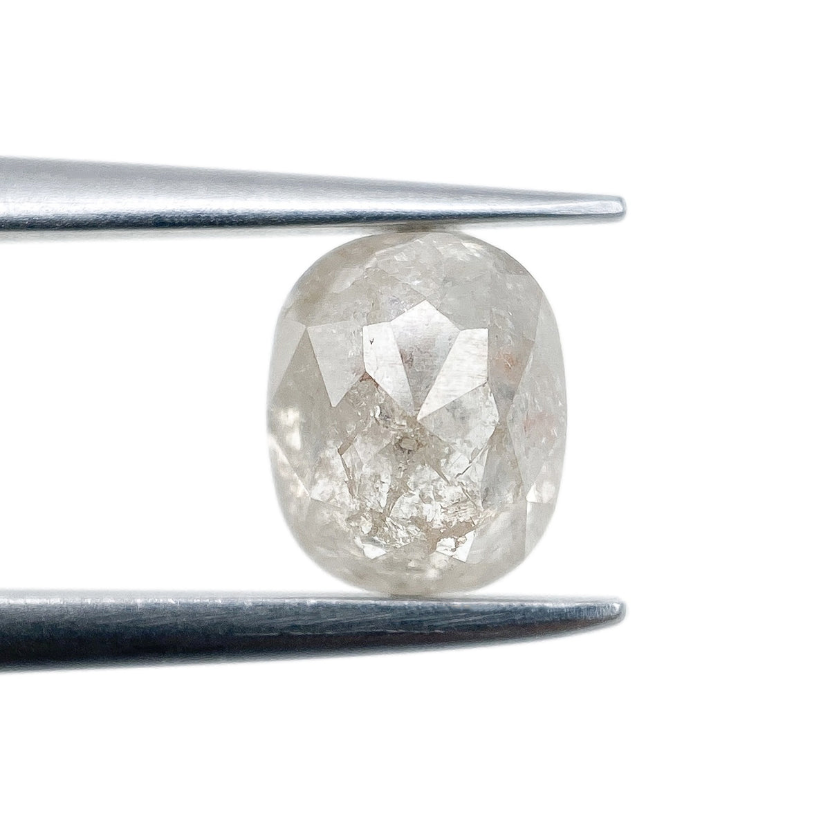 1.15ct | Rustic  Oval Shape Rose Cut Diamond - Modern Rustic Diamond