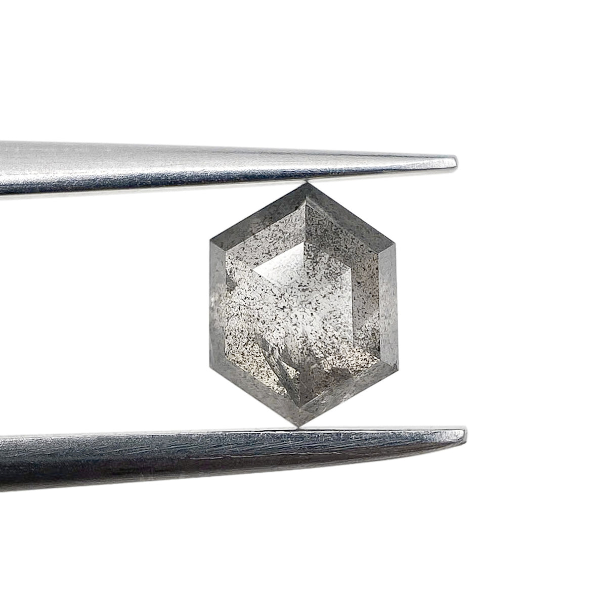 0.70ct | Rustic  Hexagon Shape Step Cut Diamond - Modern Rustic Diamond