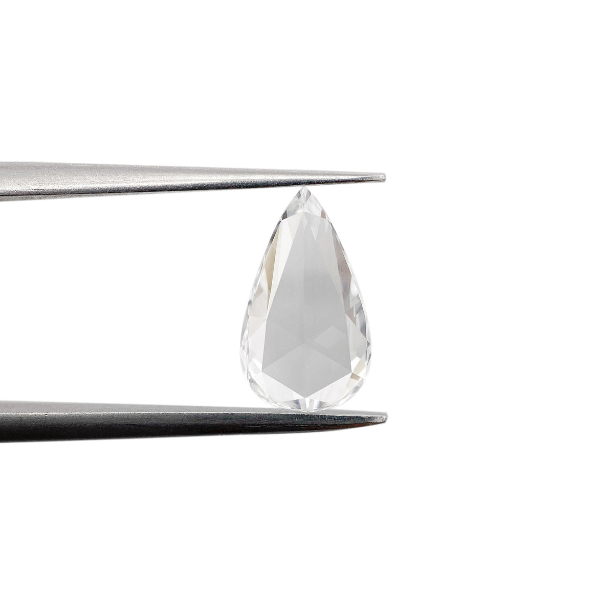 1.04ct | D/VVS2 Pear Shape Rose Cut Diamond (GIA) - Modern Rustic Diamond