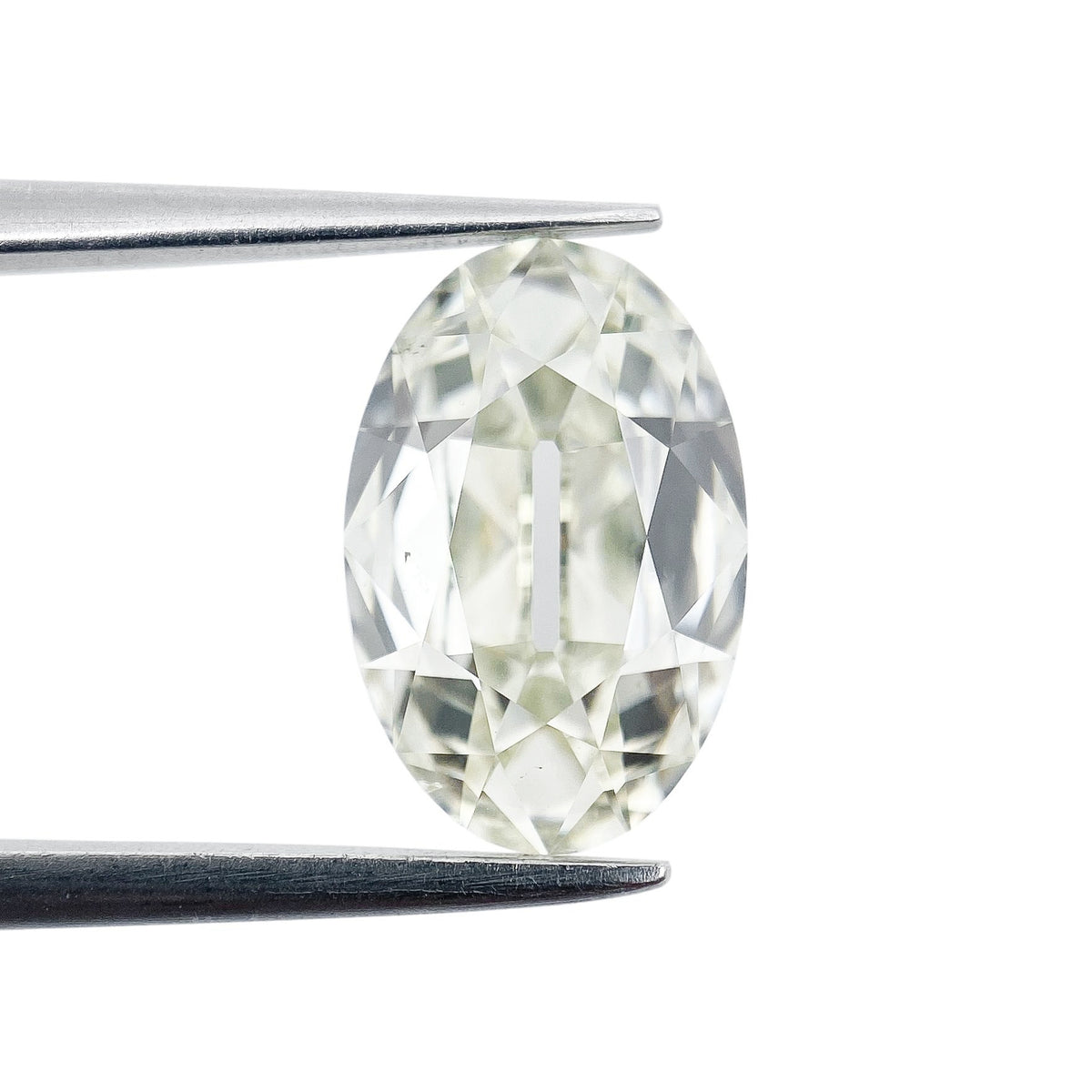 2.02ct | L/SI1 Oval Shape Old Mine Cut Diamond (GIA) - Modern Rustic Diamond