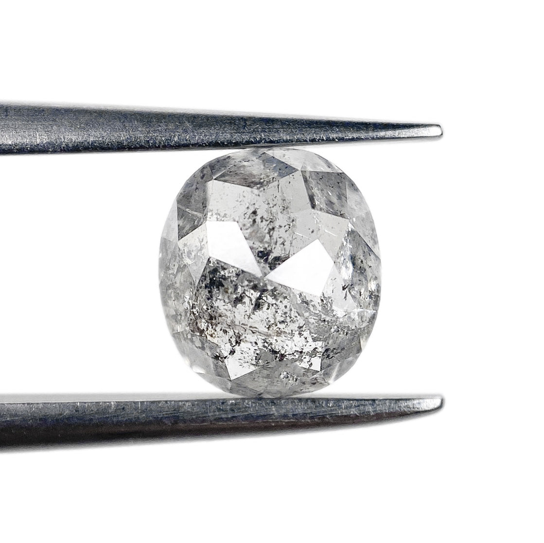 1.21ct | Rustic Oval Shape Rose Cut Diamond - Modern Rustic Diamond