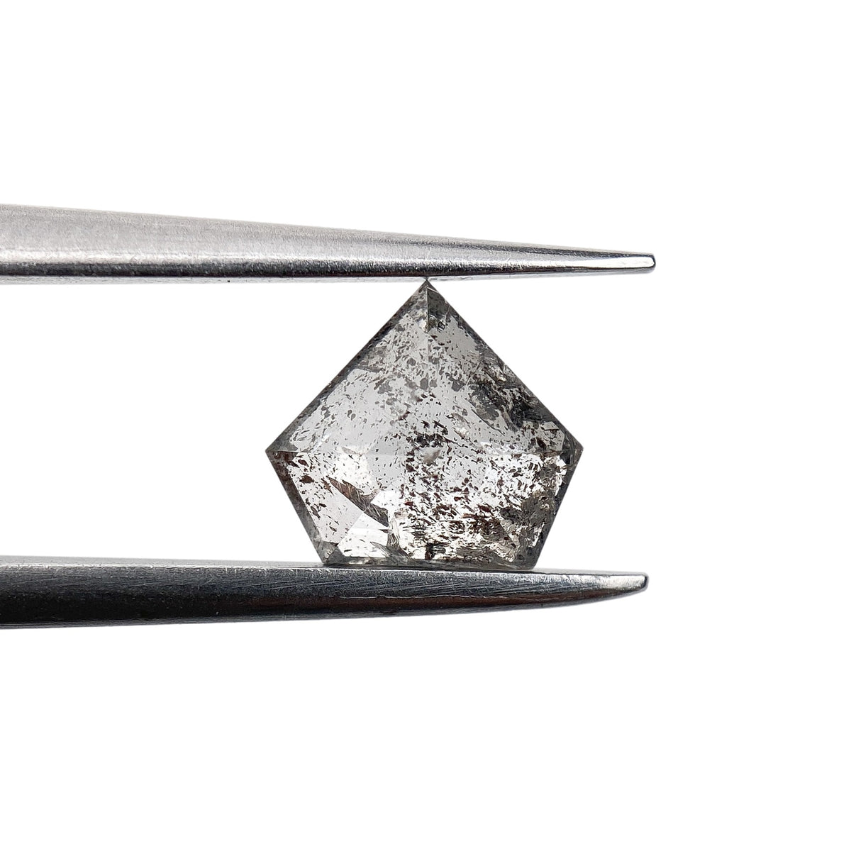 0.86ct | Rustic  Shield Shape Step Cut Diamond - Modern Rustic Diamond