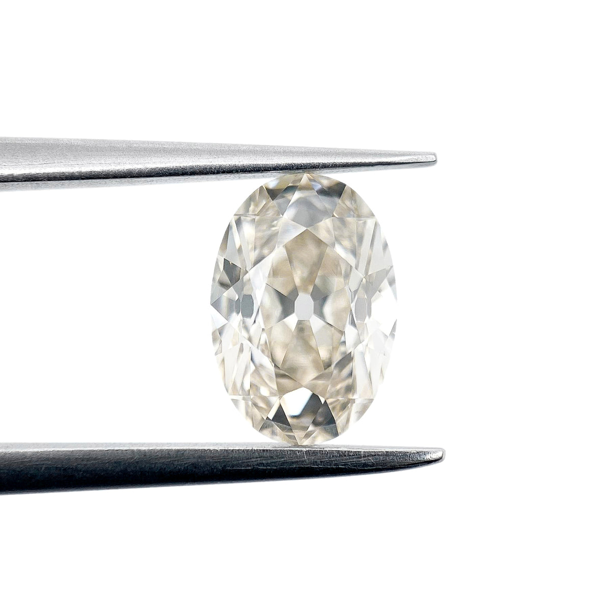 1.50ct | L/VS2 Oval Shape Old Mine Cut Diamond (GIA) - Modern Rustic Diamond