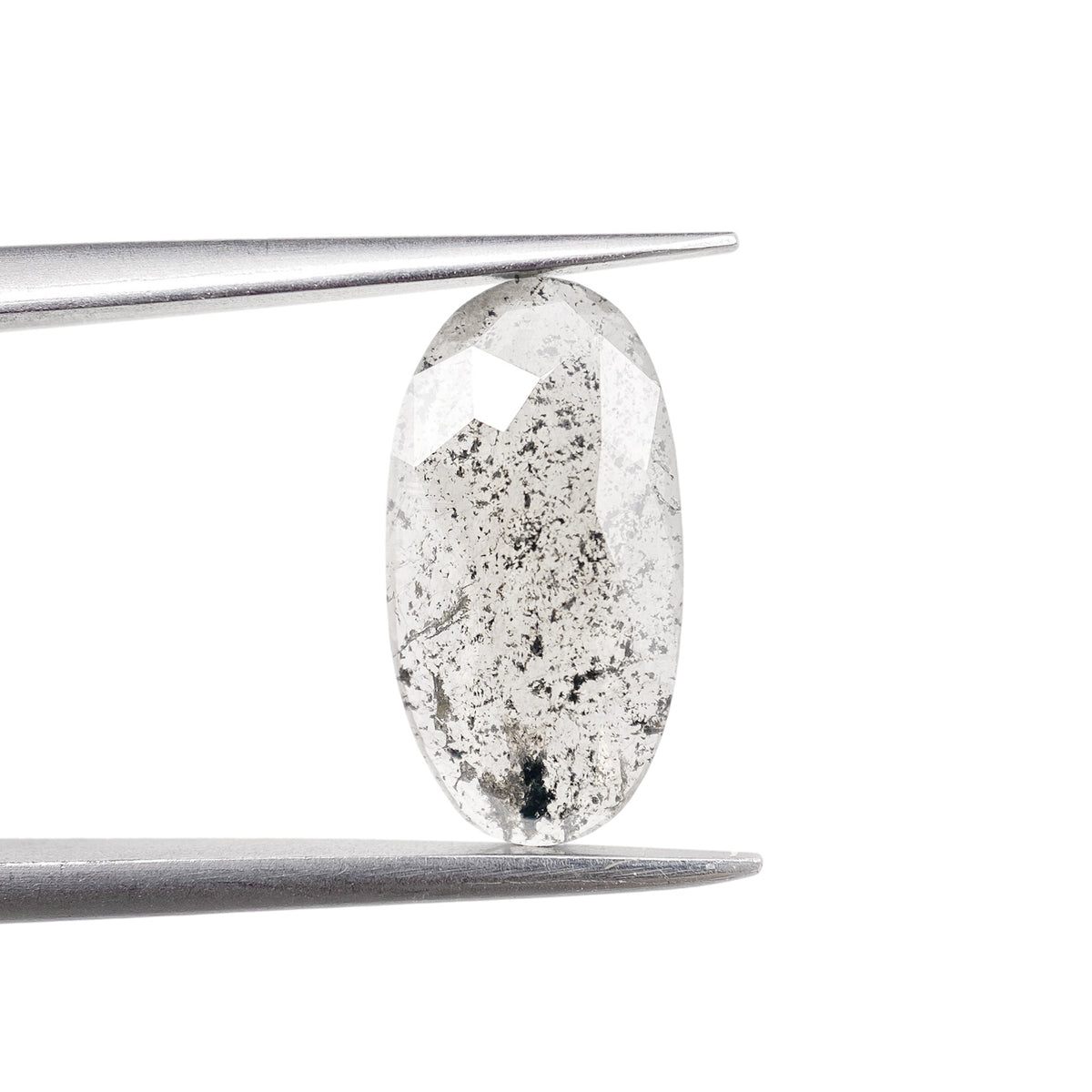 1.53ct | Rustic Oval Shape Rose Cut Diamond - Modern Rustic Diamond
