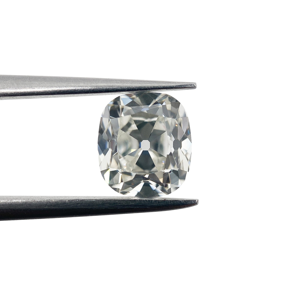 1.50ct | H/VS1 Cushion Shape Old Mine Cut Diamond (GIA) - Modern Rustic Diamond