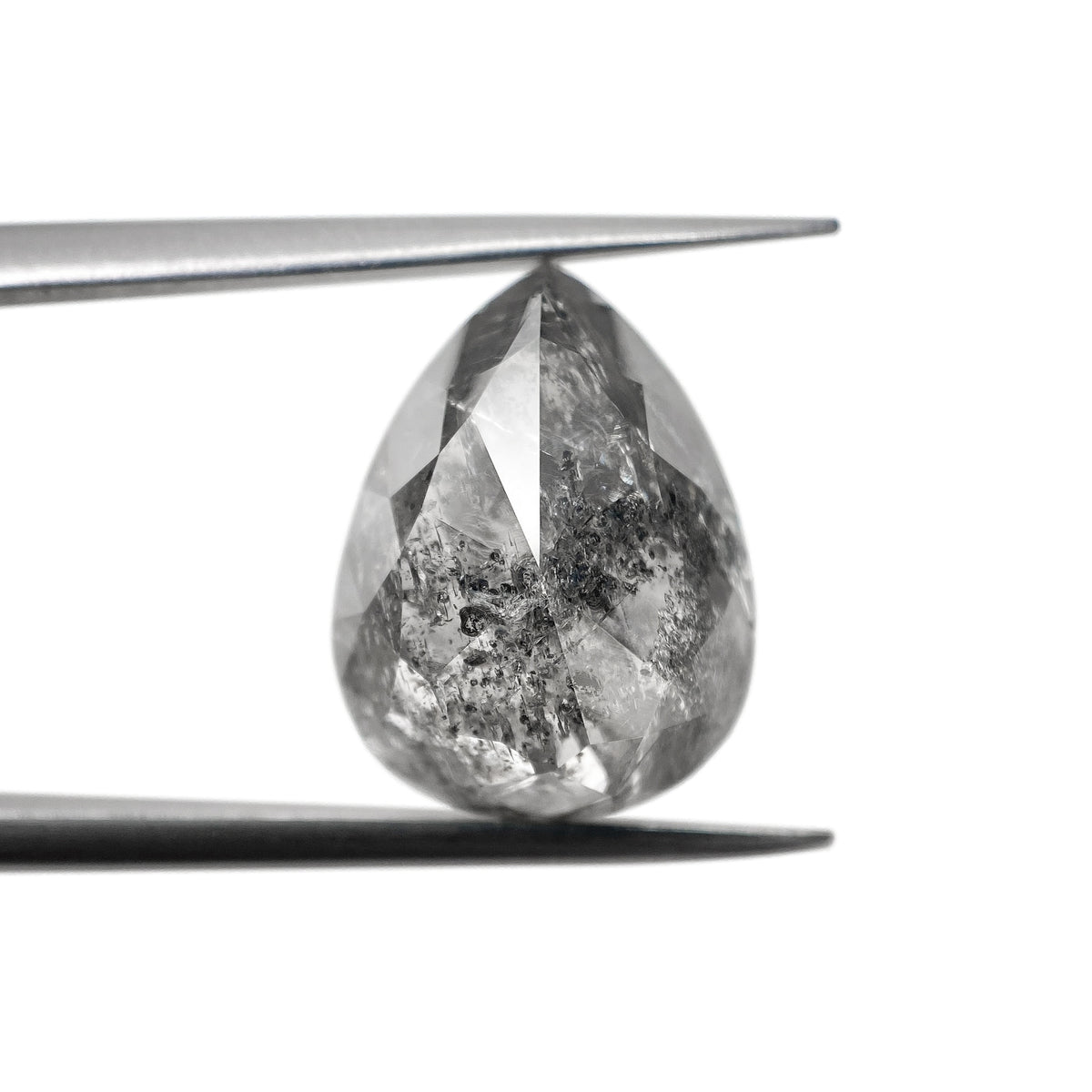 6.29ct | Rustic  Pear Shape Brilliant Cut Diamond - Modern Rustic Diamond