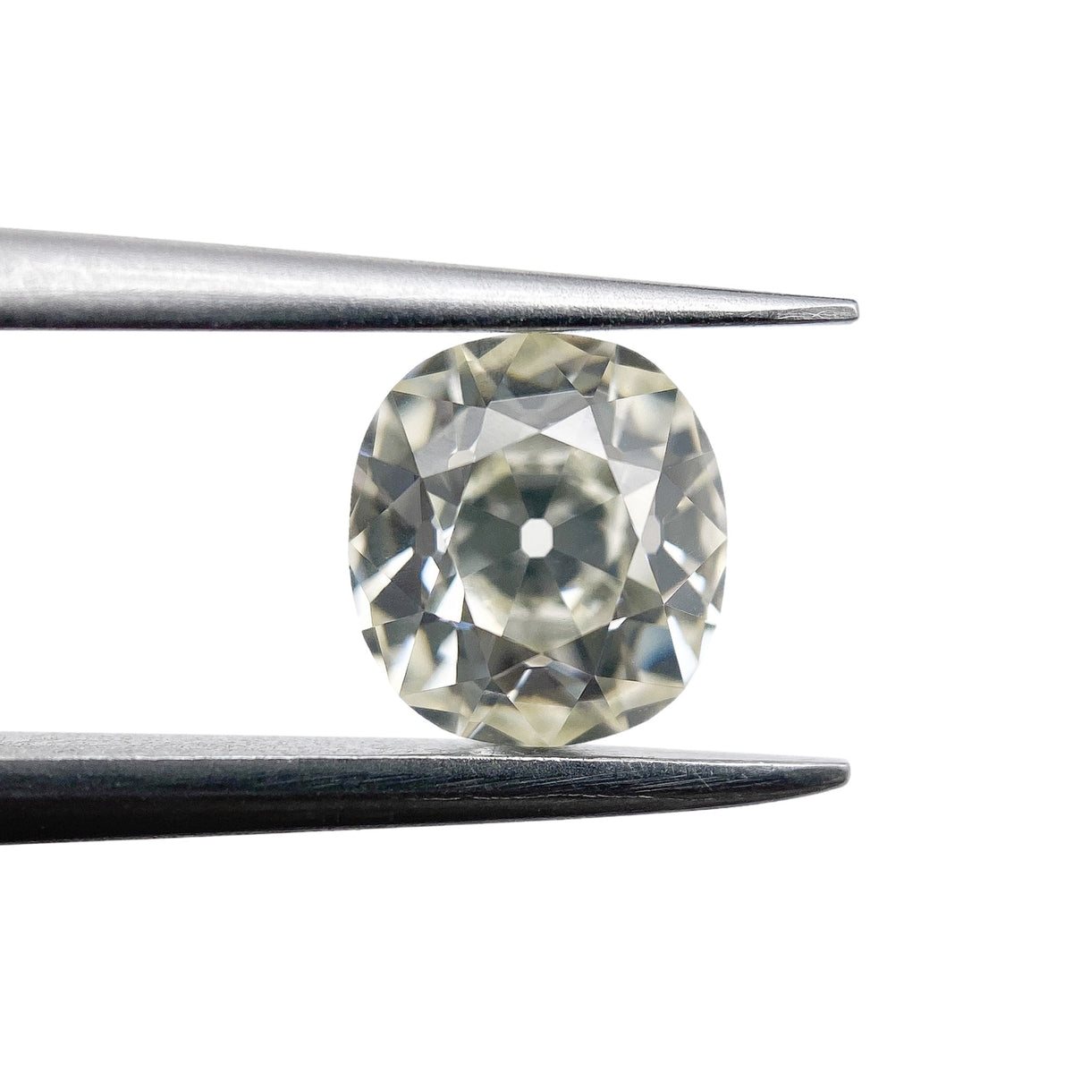 1.10ct | M/VVS2 Cushion Shape Old Mine Cut Diamond (GIA) - Modern Rustic Diamond