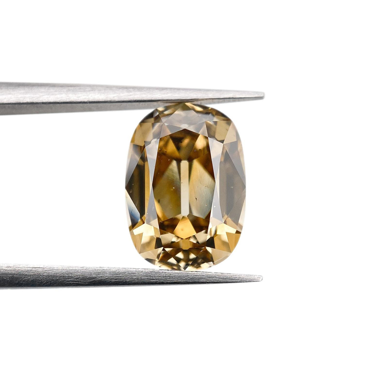 2.38ct | Cognac SI1 Cushion Shape Old Mine Cut Diamond (GIA) - Modern Rustic Diamond