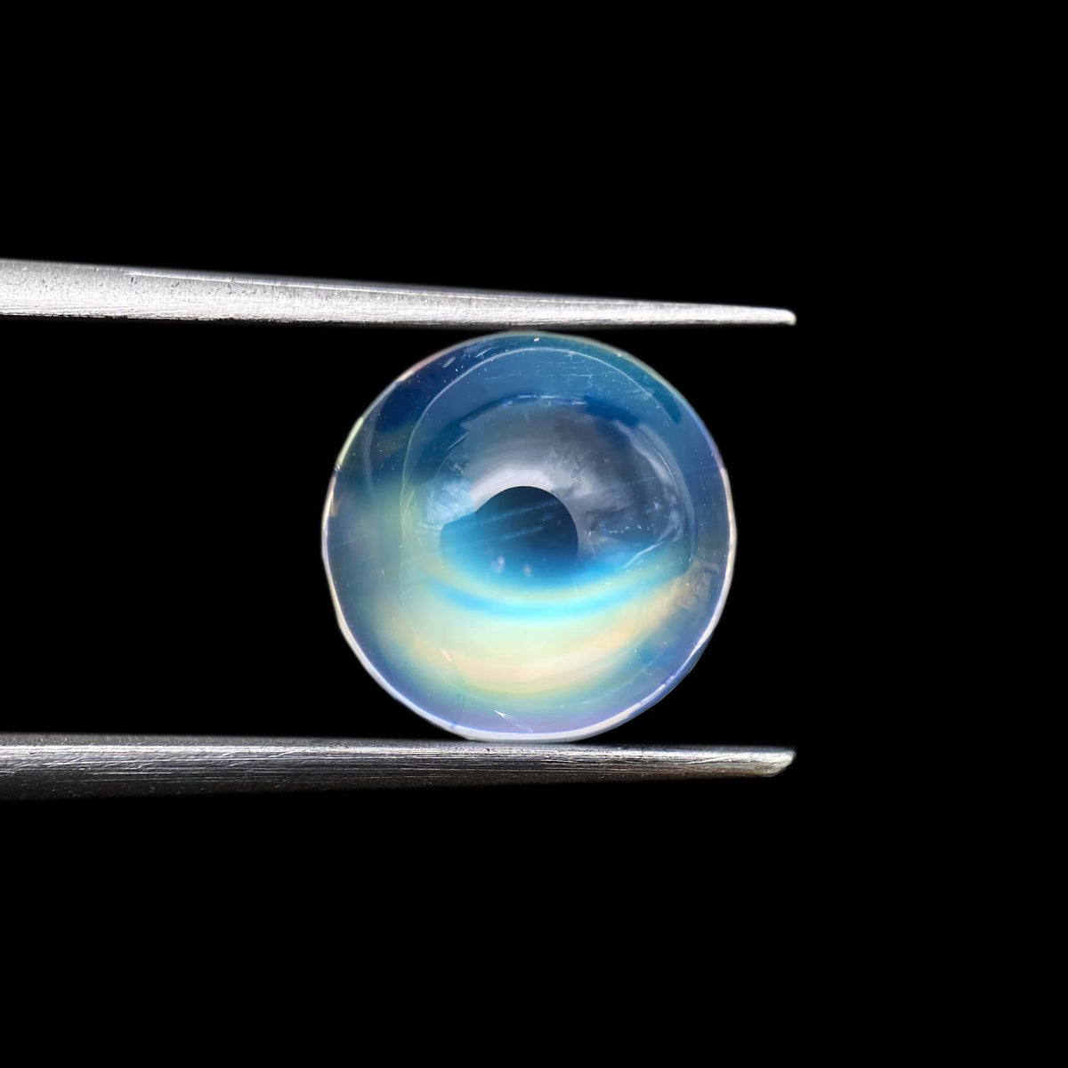 2.98ct |  Round Shape  Moonstone - Modern Rustic Diamond