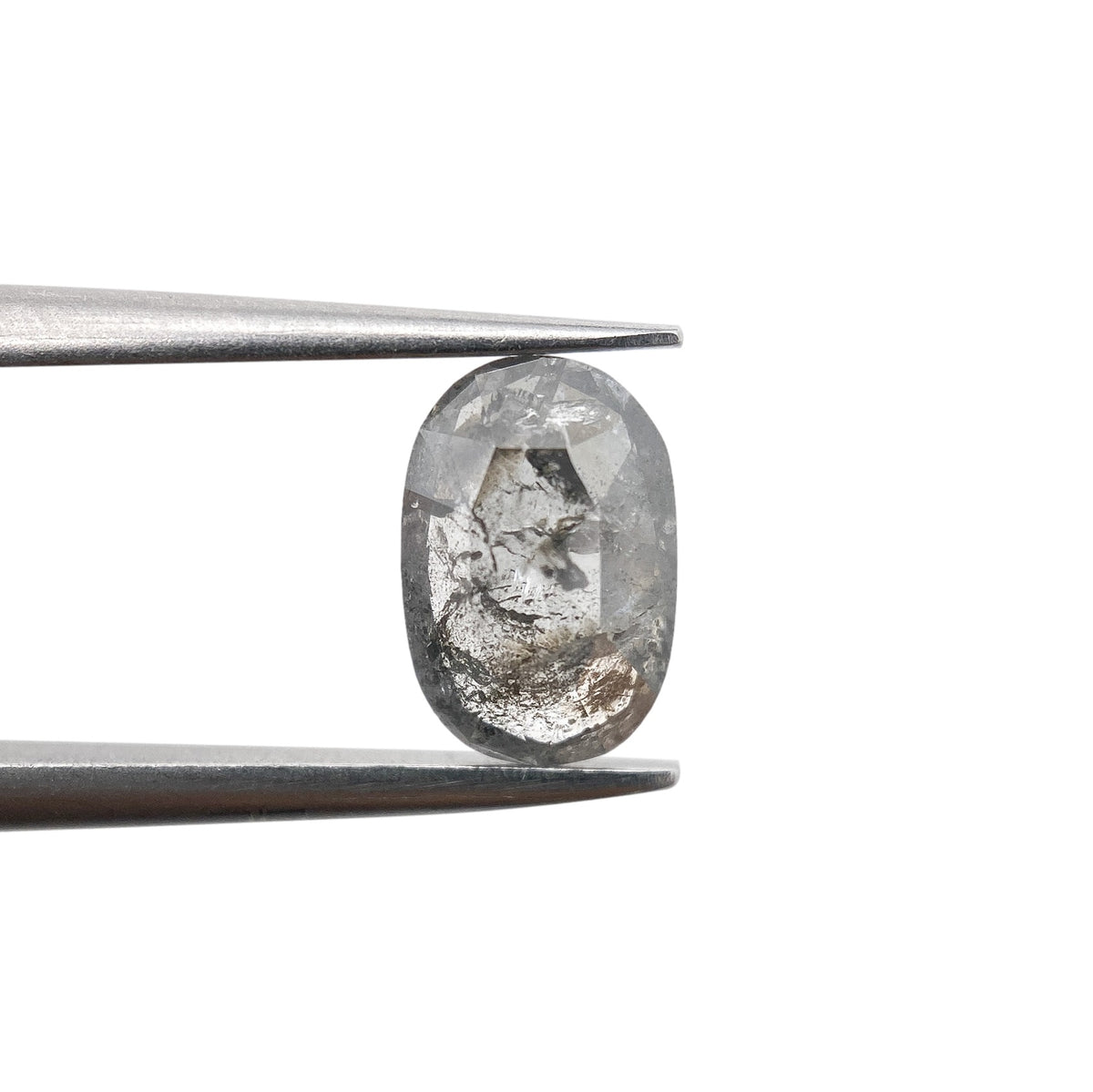 0.95ct | Rustic Oval Shape Rose Cut Diamond - Modern Rustic Diamond